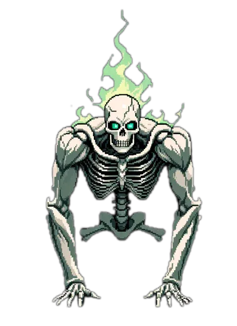Bone Golem — Soul Strip Enemies