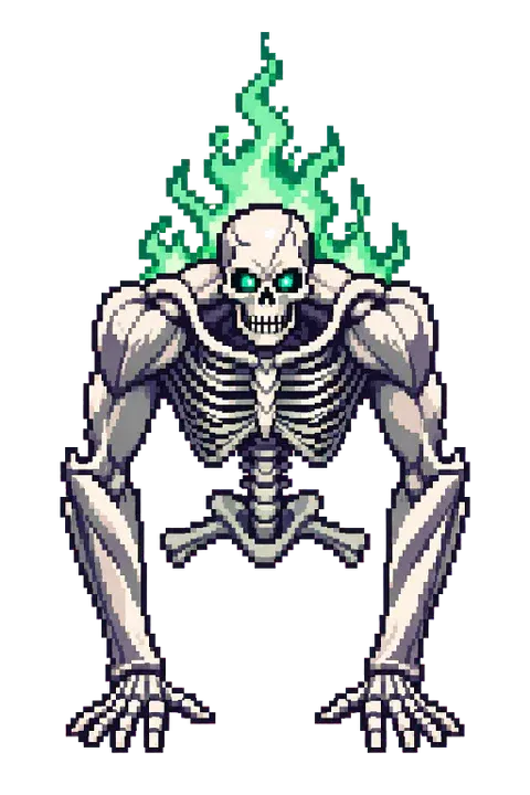 Bone Golem — Soul Strip Enemies