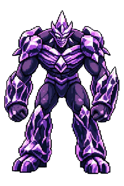 Crystal Golem — Soul Strip Enemies