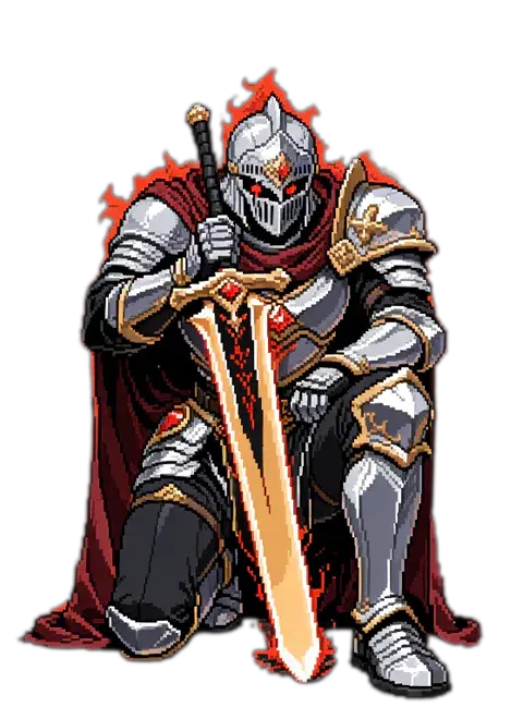 Cursed Paladin — Soul Strip Enemies