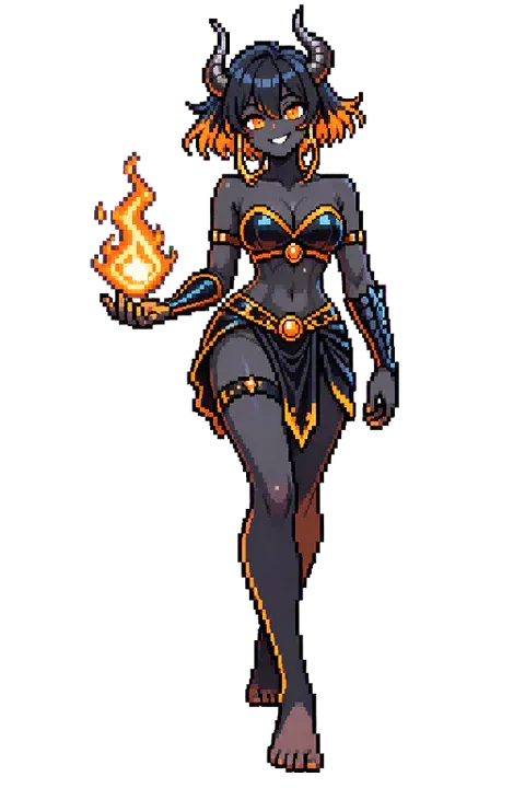 Fire Spirit — Soul Strip Enemies