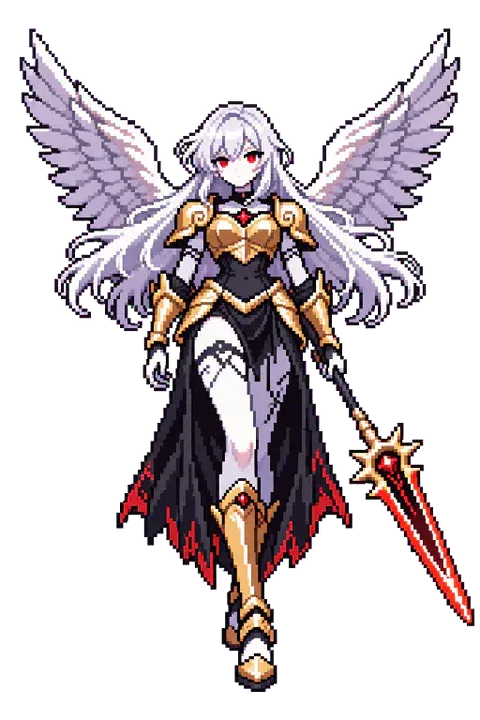 Fallen Seraph — Soul Strip Enemies