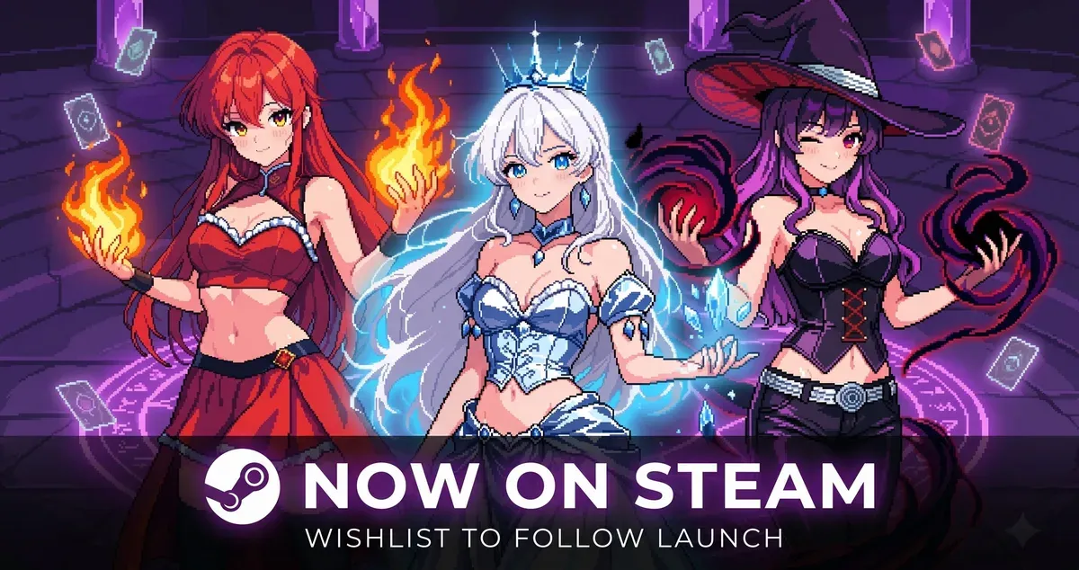 Soul Strip Steam page promo — Now on Steam, wishlist to follow launch