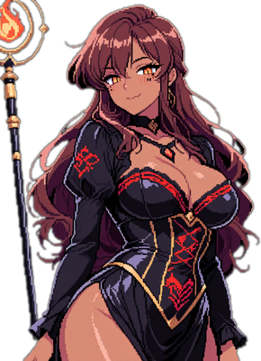 Inferno Witch — game art